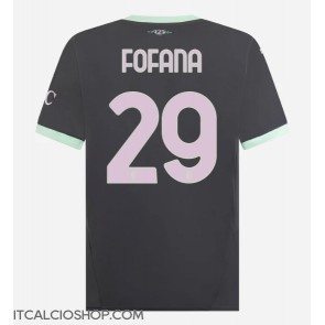 AC Milan Youssouf Fofana #29 Terza Maglia 2024-25 Manica Corta